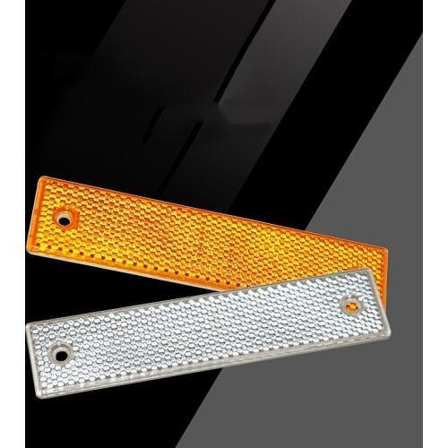Reflective Material Road Stud Pavement Marker Anti-collision Warning Spike Yellow LED Single-sided Reflective Highway Outline