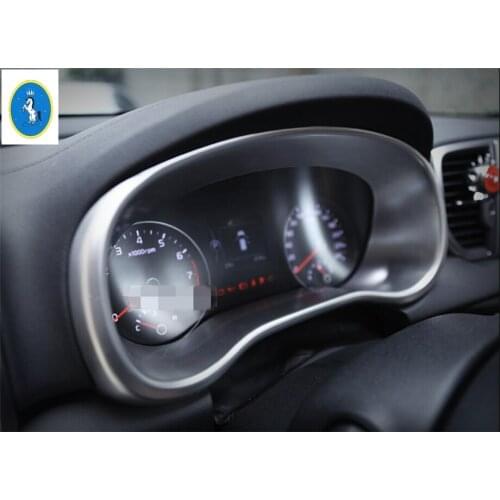 Yimaautotrims Dashboard Central Control Console Instrument Panel Cover Trim 1 Pcs For KIA Sportage 2016 2017 2018 2019 2020 ABS