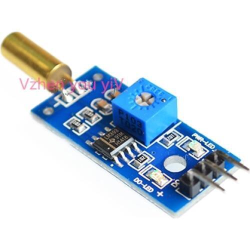 10PCS Golden SW520D SW-520D Angle sensor module Ball switch Tilt sensor module