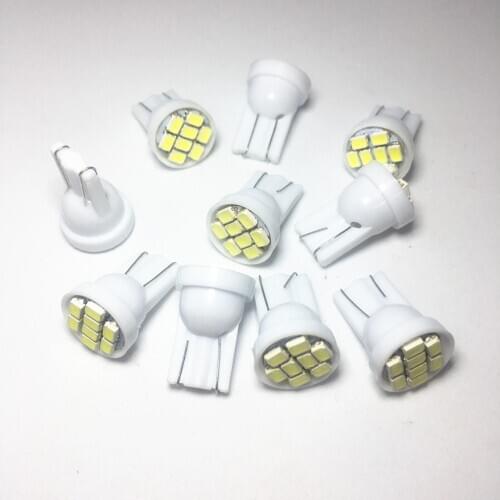 2000pcs Wholesales Adebayor T10 LED 1206 3020 8SMD w5w 194 168 192 Auto Car Wedge Clearance Light bulb Reversing lights White