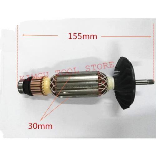 220-240V Rotor Anchor Armature for BOSCH GWS750 GWS750-115 GWS750-100 GWS750-125 GWS710 GWS700 GWS7-115 GWS750S GWS750-115E