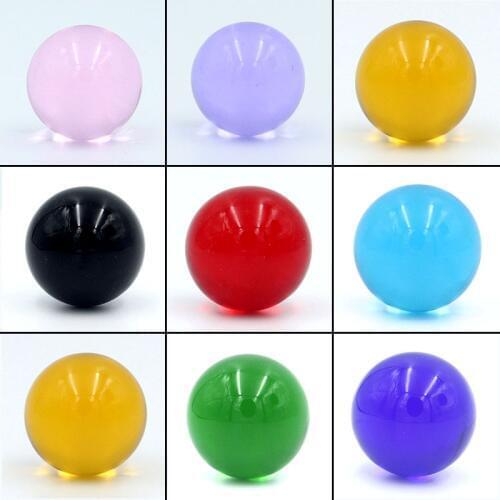 4cm Crystal Ball Glass Lens Sphere Fengshui Paperweight Crafts Photography Props Chandelier Crystal Home Wedding Decor Ornaments