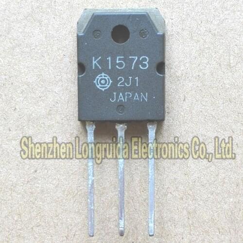 5PCS K1573 2SK1573 TO-3P MOSFET TRANSISTOR 15A 600V In Stock