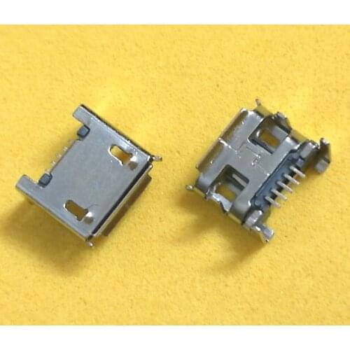 50pcs for Acer Iconia Tab A100 Micro charging port sync USB jack socket pcb Connector for Lenovo Thinkpad Vizio Tablet VTAB1008