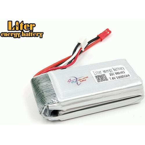 7.4V 1600mAh 903462 25c lithium WLtoys V913 L959 L202 Yi TY923 Huajun HJ817 HJ816 Lipo battery lipo 7.4v lipo 2s