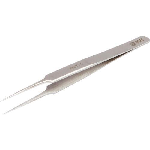 Aulti-Function Anti-Static Precision Tweezers Anti-Magnetic Stainless Steel Tip Head Eyelash Tweezers Electronics Repair Tools
