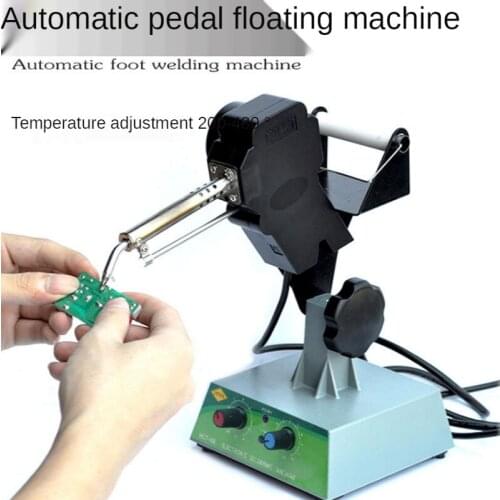 Automatic foot-pedal soldering machine HCT-80 stereo fixed adjustable foot-pedal automatic soldering iron