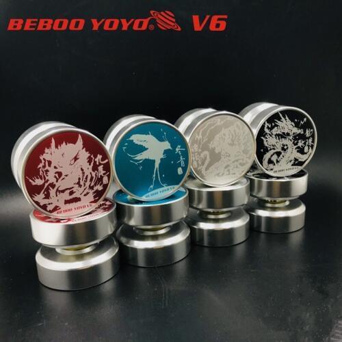 2019 Beboo New Professional Yoyo Alloy Aluminum YoYo Ball Professional High Performance Bearing Yo-Yo Ball Classic Kids Toys