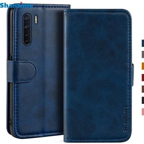 Case For OPPO A91 Case Magnetic Wallet Leather Cover For OPPO F15 OPPO A91 Global Stand Coque Phone Cases