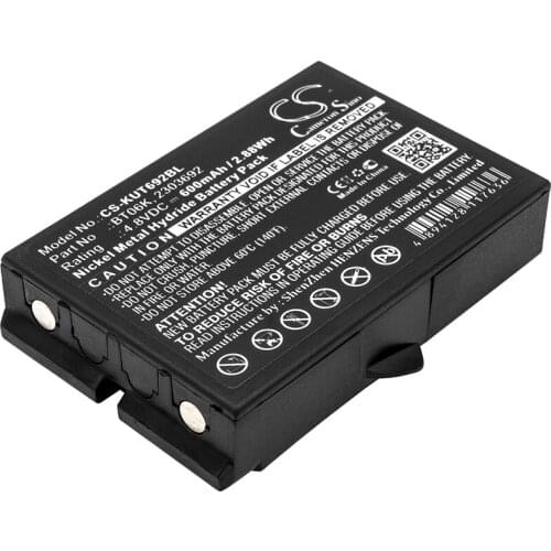CS 600mAh/2.88Wh battery for IKUSI 2303692,ATEX transmitters,RAD-TF transmitters,RAD-TS,T70 1 ATEX,TM70,TM70 range