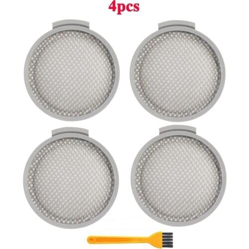 4pcs HPEA Filter Compatible With For Xiaomi Mijia SCWXCQ01RR Roborock H6 handheld wireless Vacuum Cleaner Parts