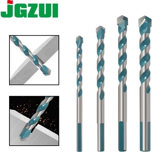6 8 10 12mm Multi-functional Glass Drill Bit Triangle Bits Ceramic Tile Concrete Brick Metal Stainless Steel Wood