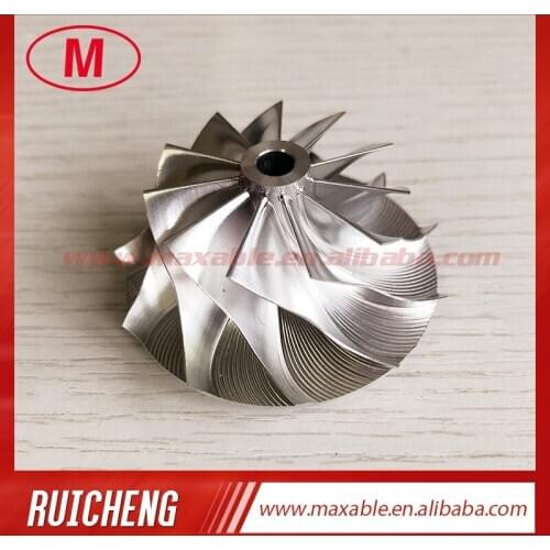 GT15-25 735492-0002J 36.30/49.00mm 11+0 blades high performance turbo billet/milling/aluminum 2618 compressor wheel