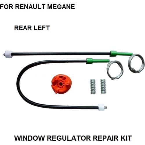 WINDOW REGULATOR KIT FOR RENAULT MEGANE II CABRIOLET CONVERTIBLE WINDOW REGULATOR REPAIR KIT REAR-LEFT 2002-2016