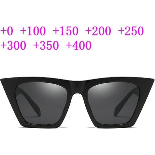 Fashion Square Bifocal Reading Glasses Men Progressive Glasses Women Multifocal Presbyopic Sunglasses Diopter Glasses+1.0 1.5 NX