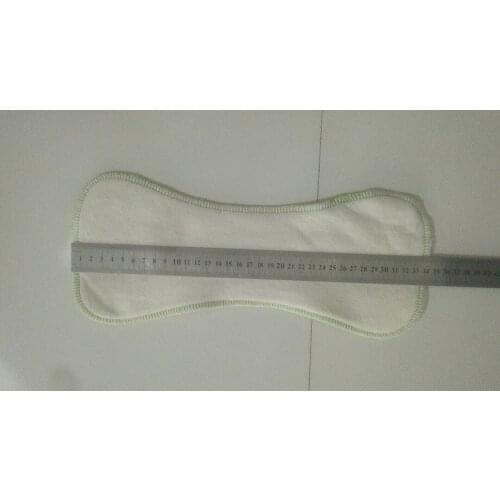 New Arrival ! 4 Layer Organic Hemp Cotton Insert for baby Cloth Diapers nappy Free Shipping 100pcs/lot