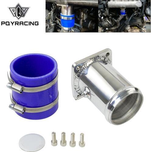 PQY - Billet Aluminum For Mercedes OM606 EGR Delete EGR Valve Blanking Plate Removal Ultimate EGR Removal Kit PQY-EGR13
