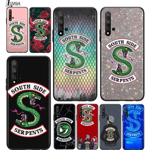 Riverdale southside For Huawei Honor 7C 7A 7S 8 8A 8X 8C 8S 9 9S 9X 9N 9A 9C 9i Pro Lite Silicone Black Soft Phone Case