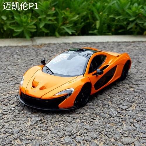 Colletible Die Cast 1:24 Model Cars Alloy Vehicles gld3 Toys for Children 1/24 McLaren P1 Sports Racing Car
