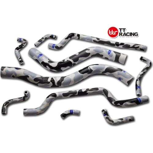 TT1410CMWH - Mitsubishi Eclipse GST GSX Spyder 4G63 Silicone Radiator Hose Kit 95-99 NEW