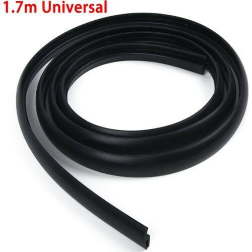 Universal Car Windshield Sealing Soundproof Rubber Seal Strip Auto Rubber Seals 1.7 m Car Panel Seal Protector Mouldings Styling