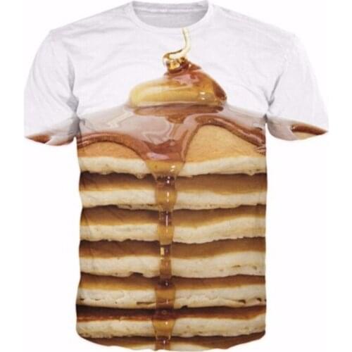 XS-7XL New Arrival Mens T-shirts Casual Mens Shirt Brand Clothing Fashion 3D Honey Printed Short Sleeve Top Tees T-shirt