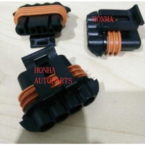 12186568 LS Series Alternator Connector 4 Pin Female Car Auto Connector For Hummer H2 6.2L Oxygen Sensor O2