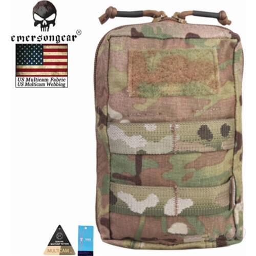 Emersongear Airsoft Army 18*12.5*7CM Utility Pouch Molle Military Nylon Combat Equipment EM9287 Multicam Coyote Brown Black AOR1