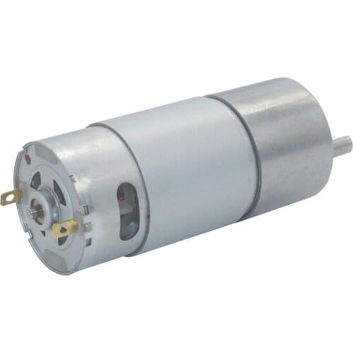 JGB37-550 DC gear motor high torque high power 6V 12V all metal gear motor 28RPM 53RPM 86RPM 110RPM 160RPM 260RPM