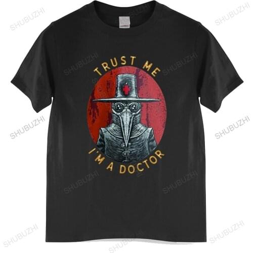 Classic Humor Trust Me I'm A Doctor Printed Tees Comfortable T-Shirt Casual Top shubuzhi brand Daily Couple Loose Streetwear