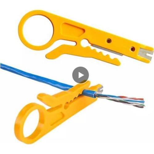 Multi Stripper Pliers Knife Stripping Wire Cutter Crimper Electric Mini Portable Cable Pliers Home Accessories Tools Hand Tools