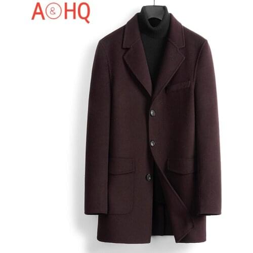 Winter Jacket Men Clothing Real Wool Fur Coat Male Windbreaker Autumn Jackets for Men Casual Parka Erkekler Ceket LXR944