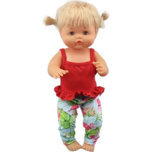 2020 Fashion New Arrival Dolls Dress For 42 cm Nenuco Doll 17 Inches Baby Doll Clothes