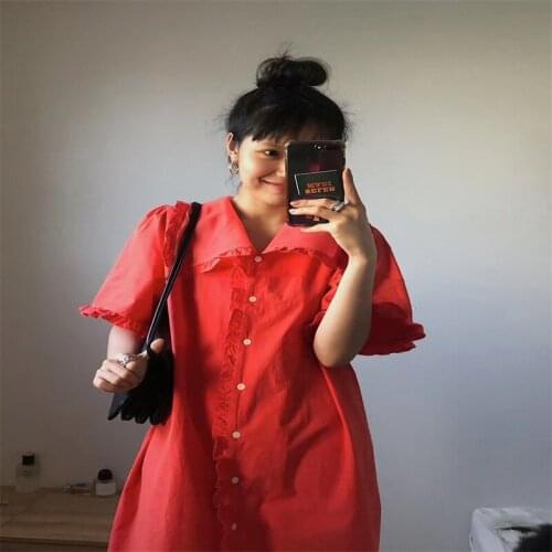 Prowow Fashionable Shirt Dresses