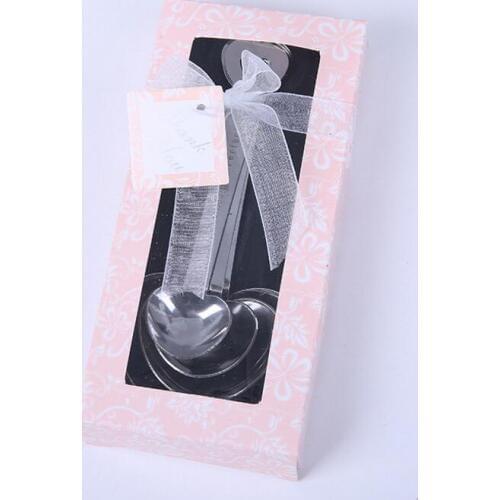 Wedding Favor Party Gifts 4pcs/set Love Beyond Measure Heart Shaped Measuring Spoons LX3648