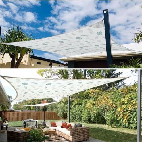 Outdoor Sunshade Sail Camping UV Block Awning Cover For Outdoor Patio Garden Pool-or Entertainment Area Camping Picnic
