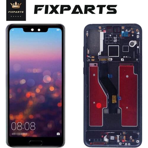 TFT LCD Display With frame for Huawei P20 Pro Touch Screen Digitizer Assembly CLT-AL01 for Huawei P20 Pro Screen P20 Plus LCD