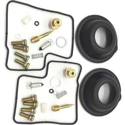 2Set Carburetor Rebuild Kits For Honda VT1100C Shadow Spirit 1997-2005 Carburetor Repair Kits Plunger Diaphragm Dropshipping New