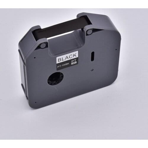 Label Tape For Ribbon Printer PT-E800 850TKW TR-100BK