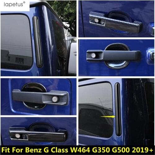 Accessories Car Door Handle Bowl / Rear Window Side Wing Spoiler Cover Trim For Mercedes-Benz G Class W464 G350 G500 2019 - 2021