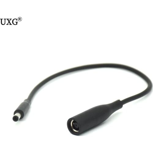 DC Power Cord / Cable Charger Laptop Adapter 7.4*5.0mm Female to 4.5*3.0mm Central Pin Male Plug Connector for Dell Laptop