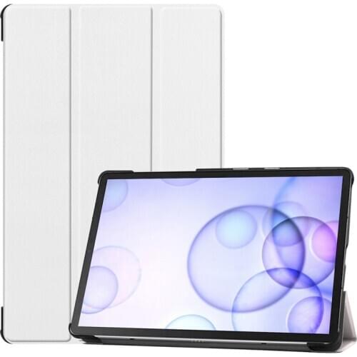 Business Case For Samsung Galaxy Tab S6 10.5 2019 SM-T860 SM-T865 10.5" Folding PU Leather Flip Stand cover Protective Shell