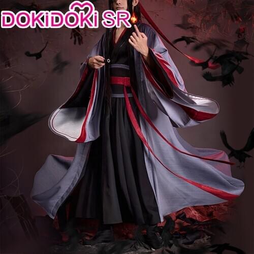 DokiDoki-SR Dao Mo To Shi Cosplay Yiling Patriarch Ver Wei Wu Xian Cosplay Costume Men Wei Wuxian Mo Dao Zu Shi Yiling Patriarch