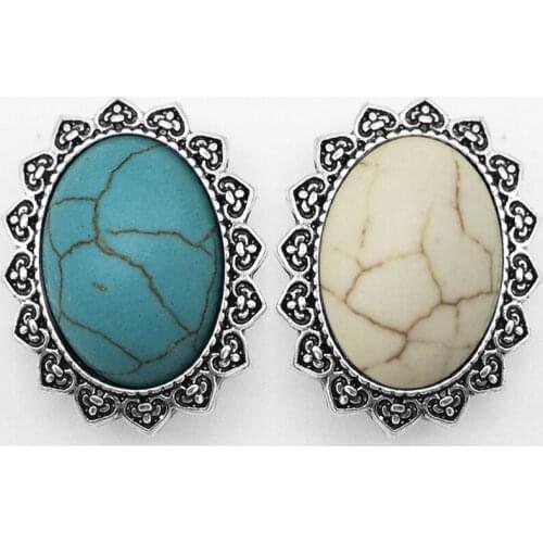 MF8647 stone metal snaps button fit 18mm 20mm snap jewelry