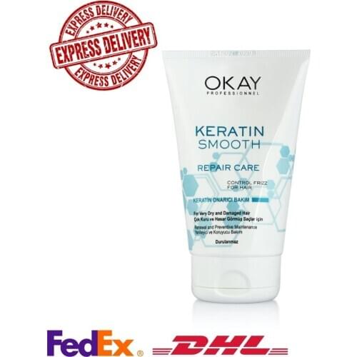 Keratin leave-In care cream smooth repair, 100ml Shiny and smooth hair FAST DELIVERY