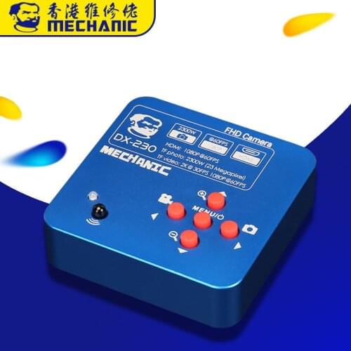 MECHANIC DX-230 Multi-function Industrial Camera 2300W Pixels 1080P HDMI Microscope Camera USB HD Camera