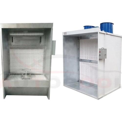 Small dry filter Paint spray Booth mobile paint camera Dry Filter Spray Booth mini dry filter cabinet paint chamber