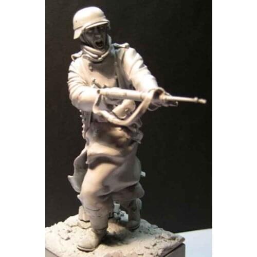 New Unassembled 1/16 ancient man crew include 1 in winter (WITH BASE ) Resin Figure Unpainted Model Kit