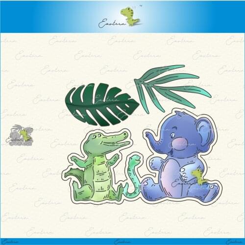 Adorable animal metal cutting dies 2021 new diy molds Scrapbooking Paper Making die cuts crafts