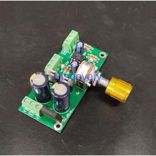 OPA2604+ALPS Potentiometer Front Board, Signal Lossless Throughout